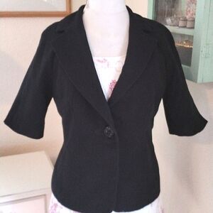 Coldwater Creek Classic Black Jacket